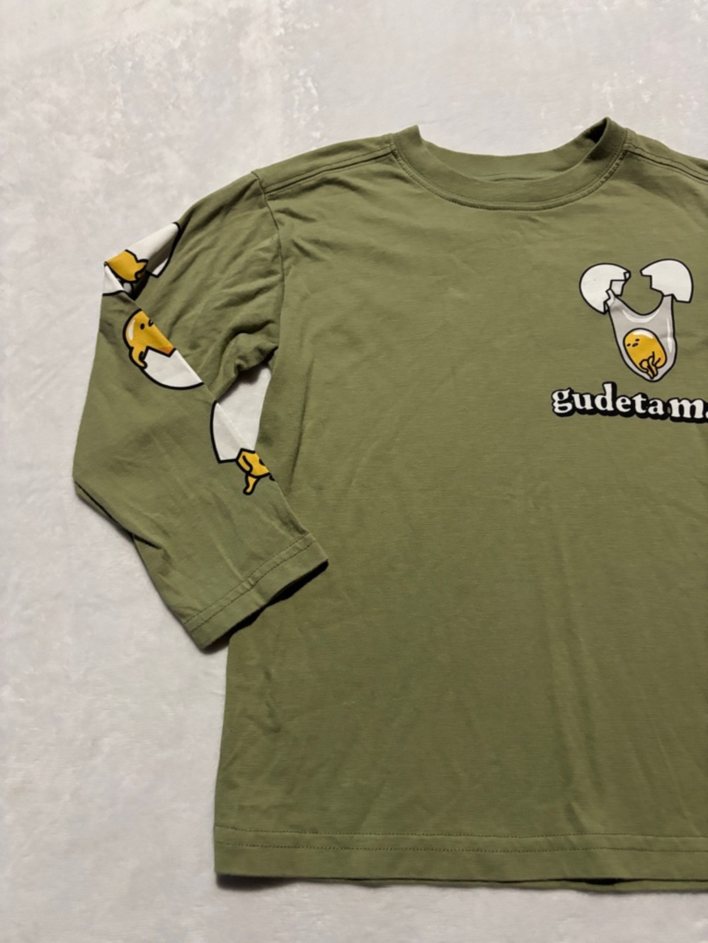 Zara Gudetama Green Long Sleeve Tee - Picture 2 of 6